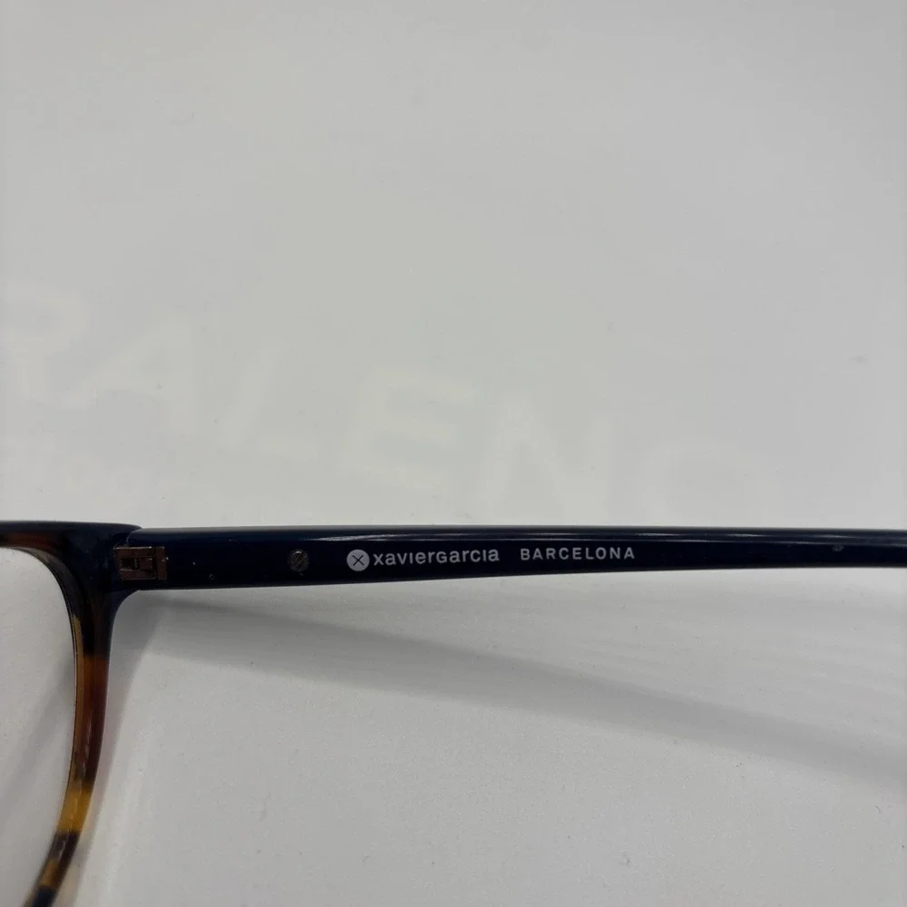 Xavier Garcia Spain EMI Col. 06 Navy/Tortoise Eyeglasses Frame 55-17-135mm #D21